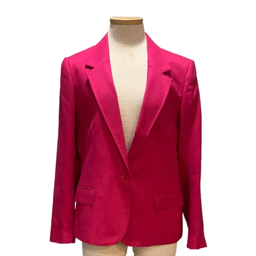 Lundrigans hot pink vintage made in USA blazer/jacket